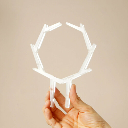 Прозрачная опора для растений ROGI 16см