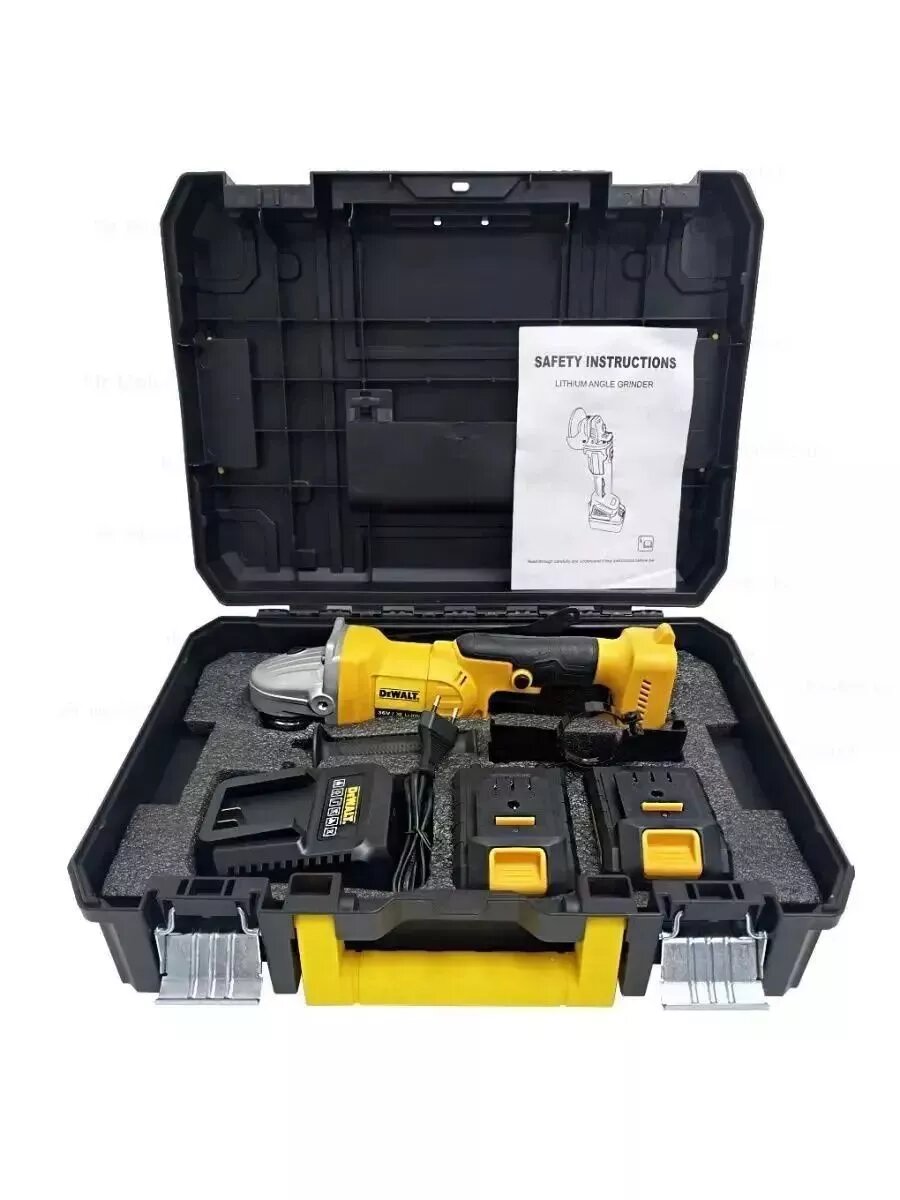 фото Аккумуляторная болгарка 36v DeWalt DCG412