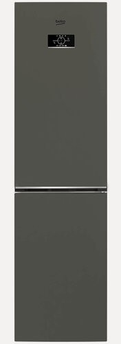 Изображение товара Двухкамерный холодильник Beko B3R0CNK332HG, система No frost, серый