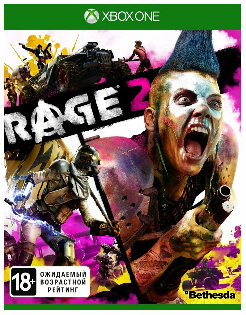 Игра Rage 2 для игровых приставок Xbox One на диске Русская версия