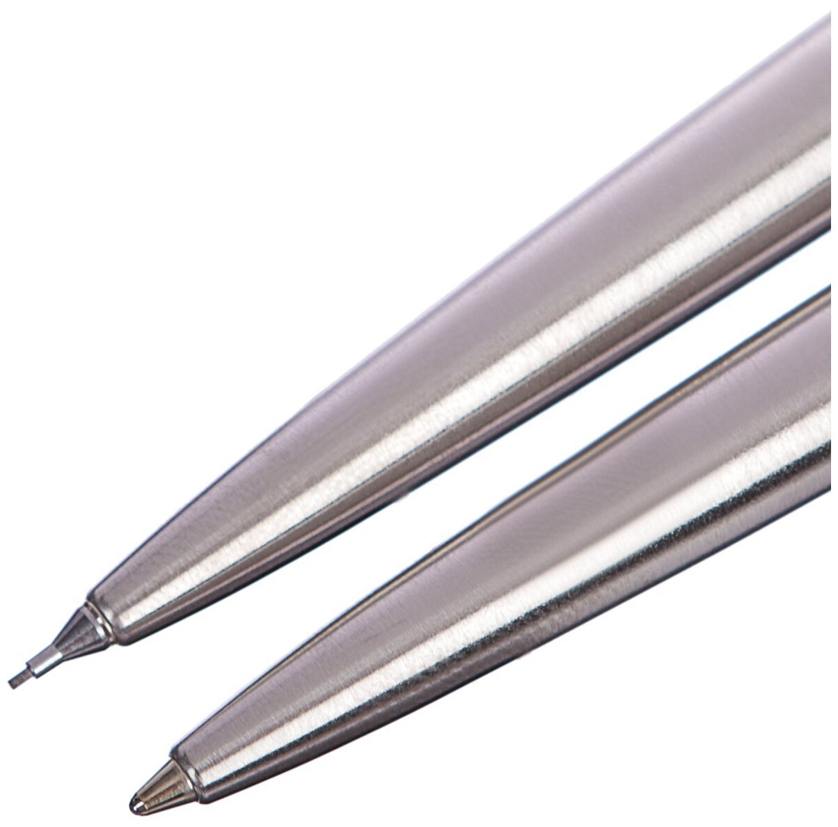 Подарочный набор Parker: Jotter Core Stainless Steel CT - ручка шариковая и карандаш 2093256 — фото 1