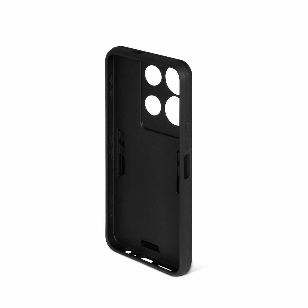 Противоударный чехол с кольцом и креплением для Infinix Note 30/Инфиникс Ноут 30 DF inArmor-10 (black) — фото 1