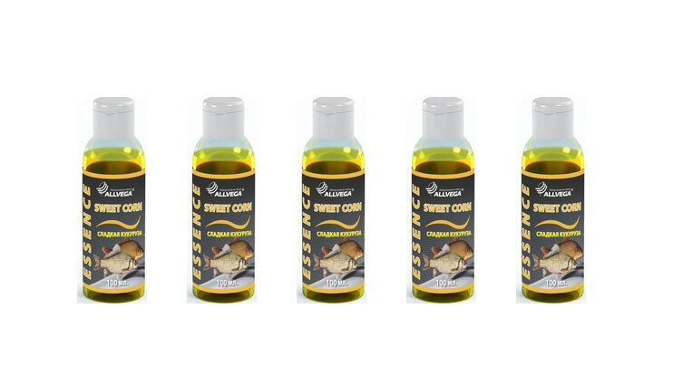 Ароматизатор-концентрат для рыбалки Essence Сладкая кукуруза 5 флаконов