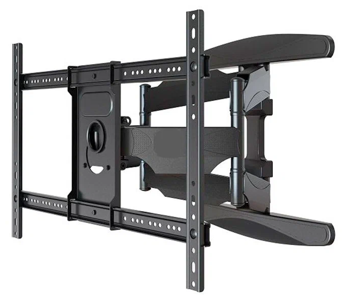 Кронштейн для ТВ P65, наклонно-поворотный, диагональ 55"- 85", чёрный
