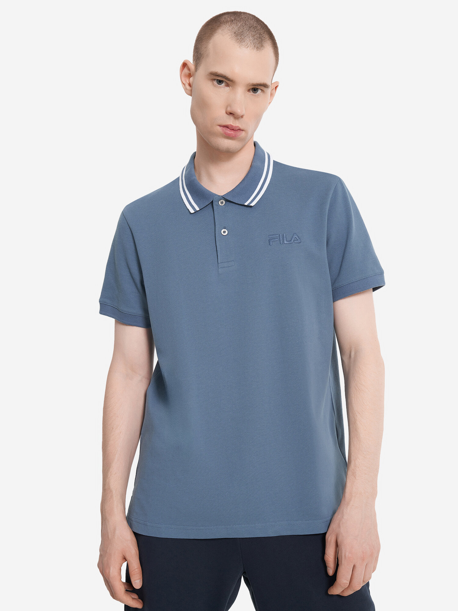 Поло Fila, размер 44-46, синий — фото 1