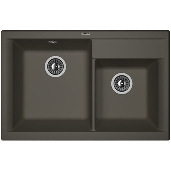 Кухонная мойка Florentina Касси 780 780х510 антрацит