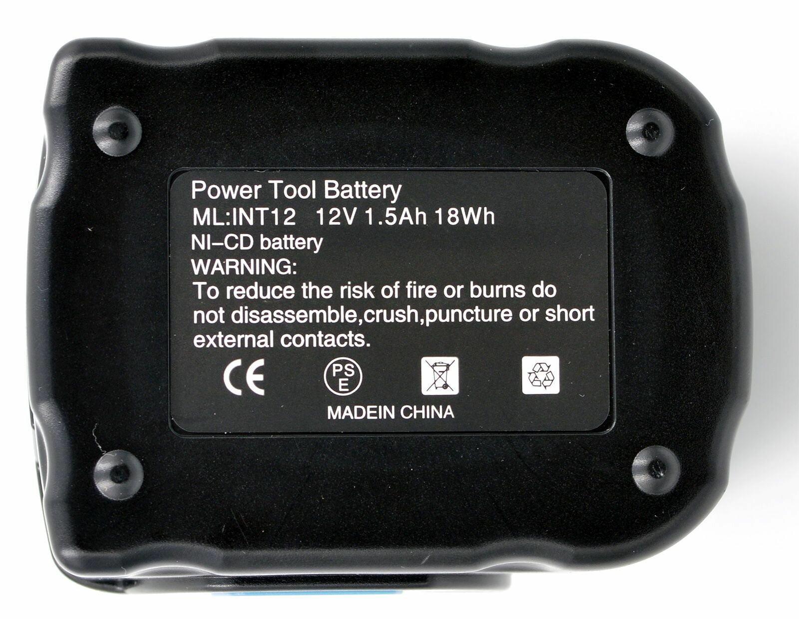 Аккумулятор для Интерскол ДА-12ЭР 12V 1.5Ah Ni-Cd 29.02.03.00.00 — фото 1