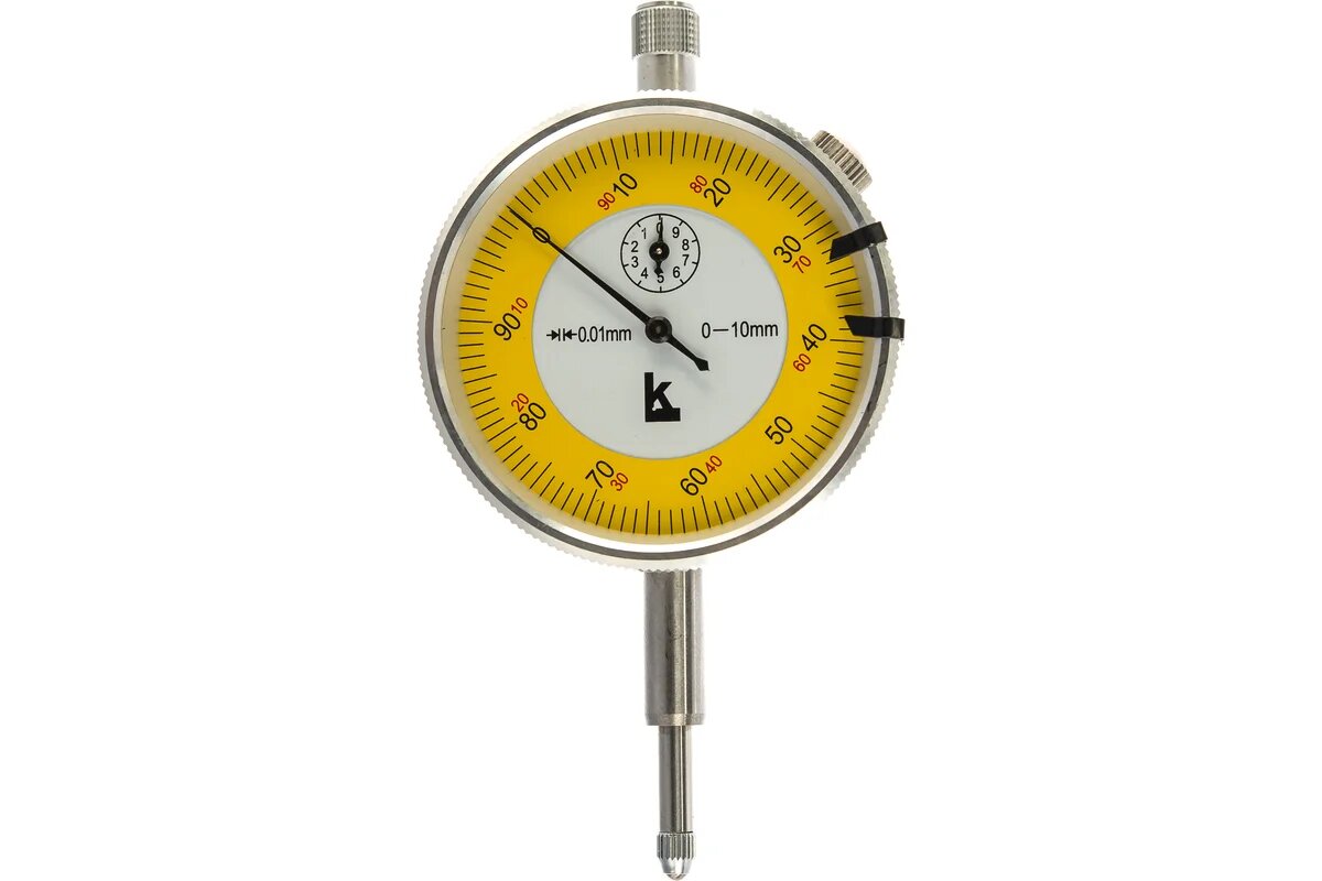 Калиброн Индикатор часового типа ИЧ 0-10 0.01 с ушком кл.0 1 кл. точности 75717