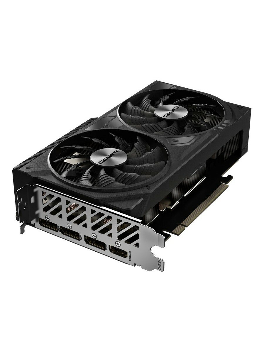 Видеокарта Gigabyte PCI-E nVidia GeForce RTX 4070 12G WINDFORCE (12Gb/GDDR6/192 bit/DP, HDMI) RTL (GV-N4070WF2V2-12GD) — фото 1