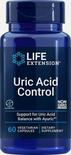 Изображение товара Life Extension Uric acid control Контроль мочевой кислоты 60 капс.