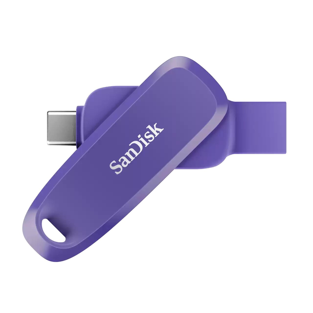 Флеш-накопитель SanDisk 128 ГБ Phone Drive фиолетовый USB 3.2/ Type C - Type A