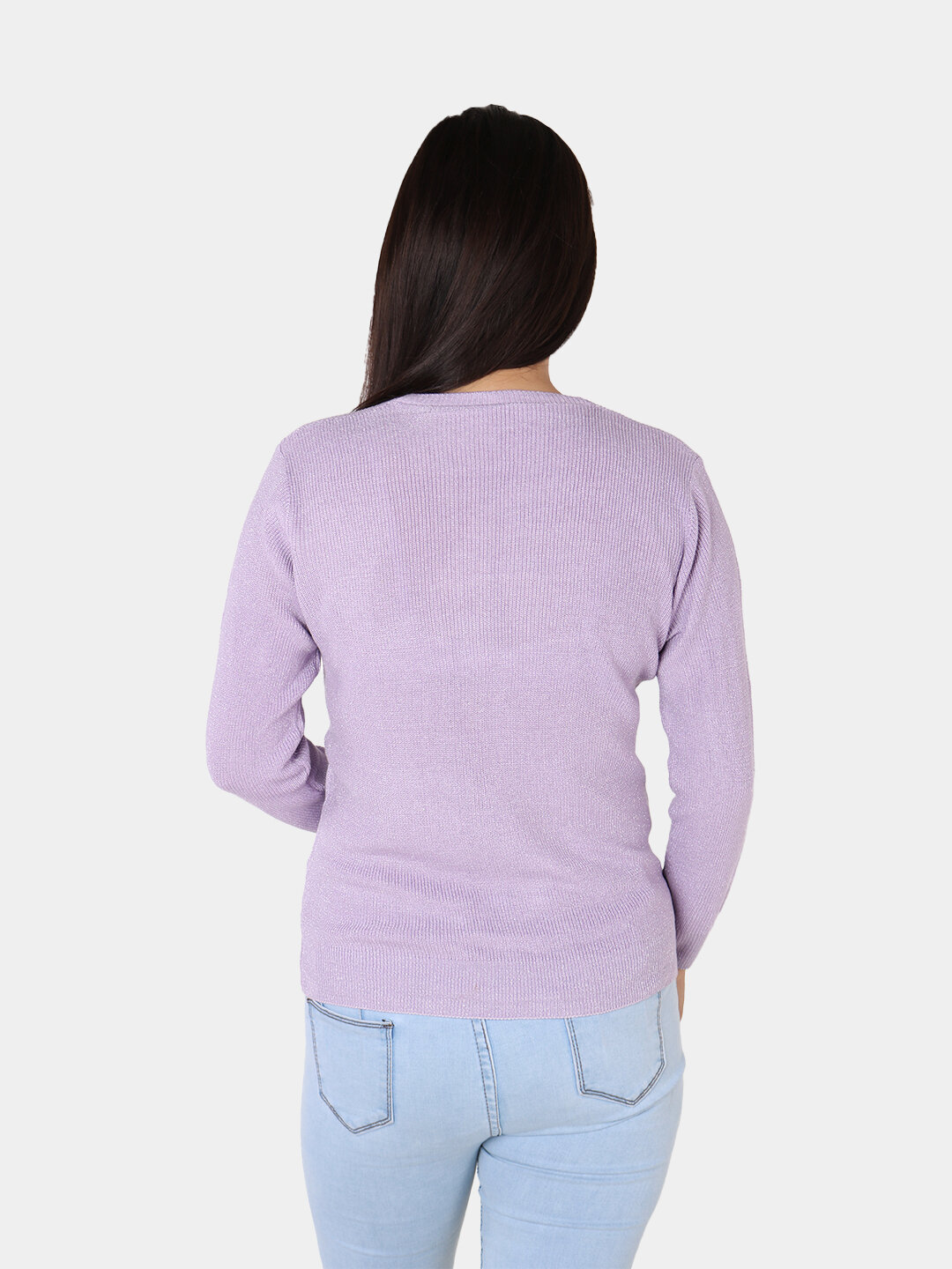 Свитер размер One Size, , лавандовый — фото 1