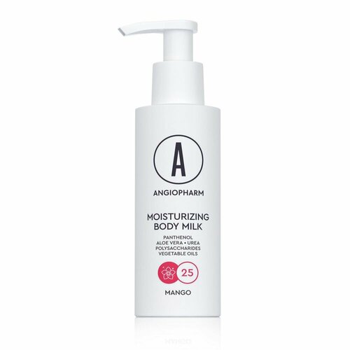 Ангиофарм (Angiopharm) - Увлажняющее молочко для тела (Манго) (Moisturizing Body Milk), 100 мл.