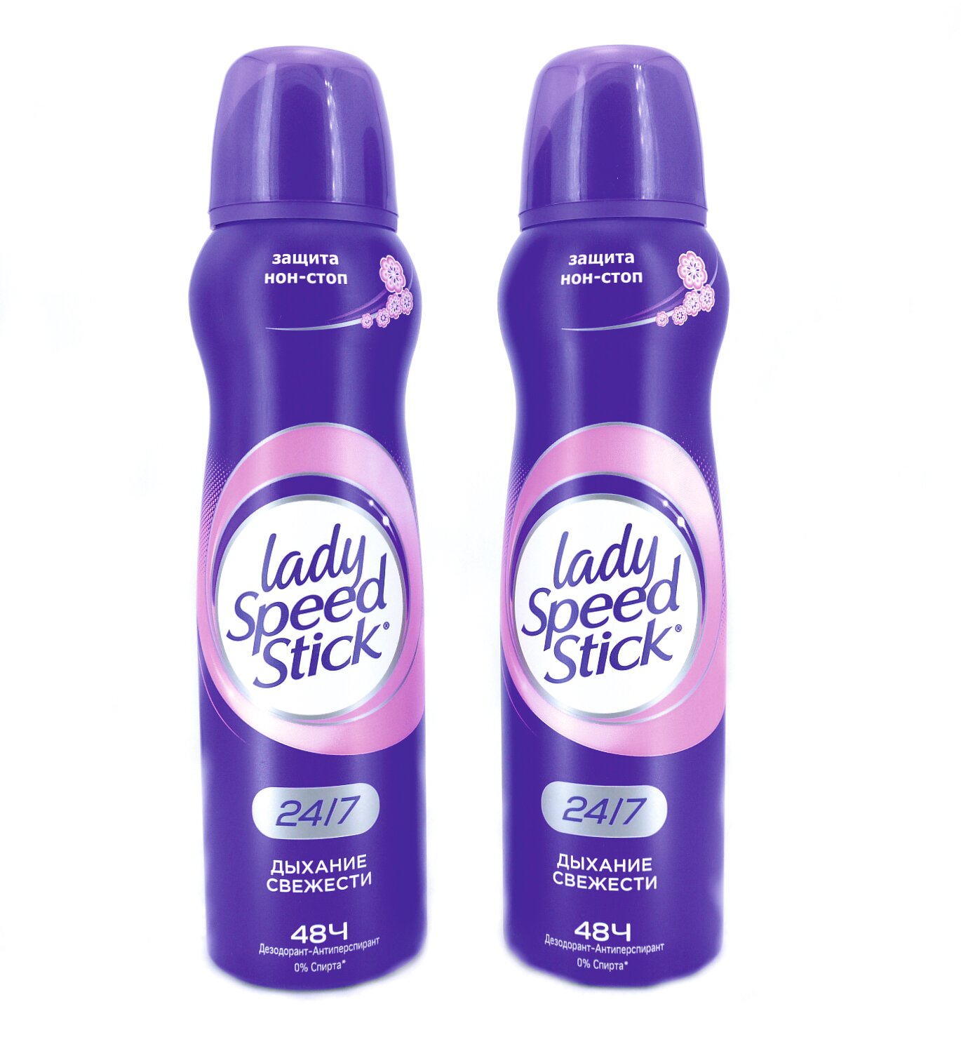 Дезодорант-антиперспирант Lady Speed Stick Дыхание свежести. Упаковка 2 штуки.