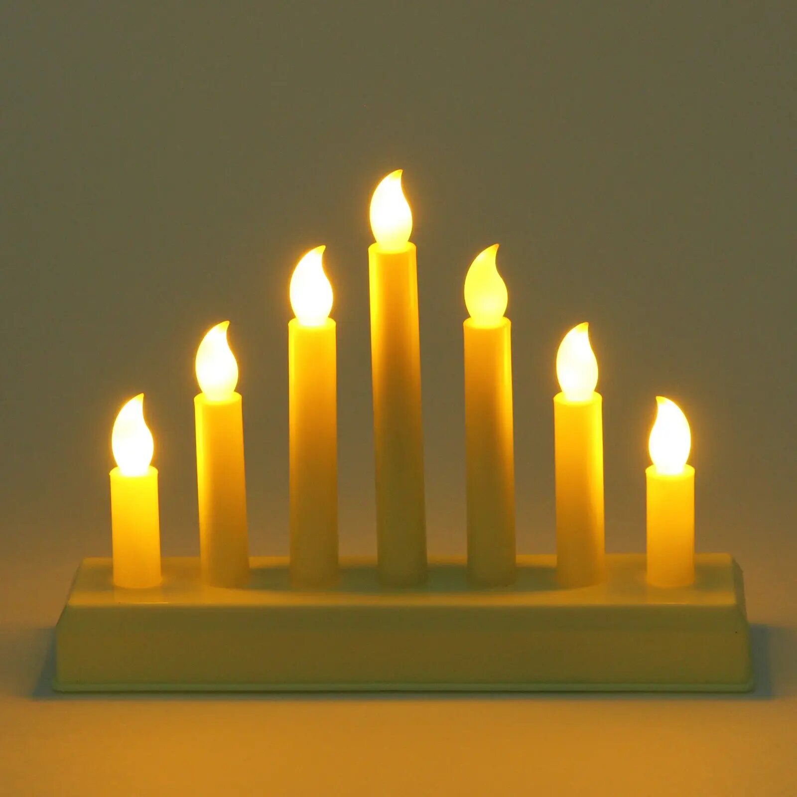 Сувенир с подсветкой «Вечер при свечах», 7,5x13,5см, декоративный для интерьера