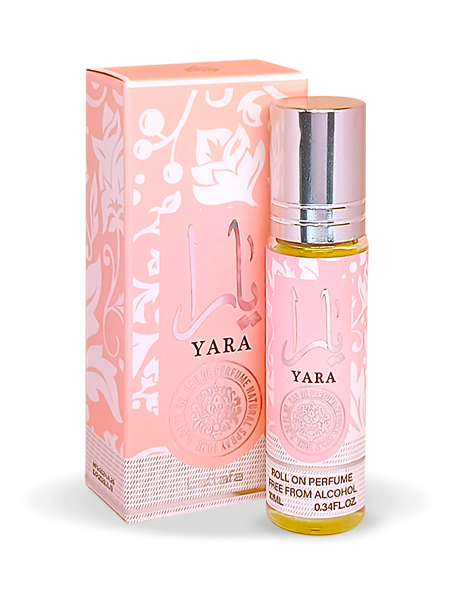Масляные духи Lattafa Yara, женский аромат, 10мл, роликовый аппликатор