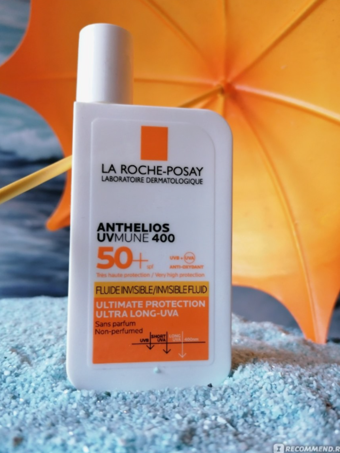 Солнцезащитный невидимый флюид для лица SPF 50+ / PPD 42 - первый фильтр, защищающий от ультрадлинных УФ-лучей, 50 мл — фото 1