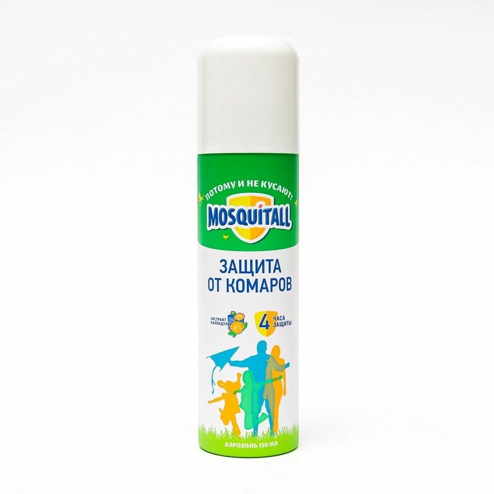 Аэрозоль Mosquitall защита для взрослых 150 мл