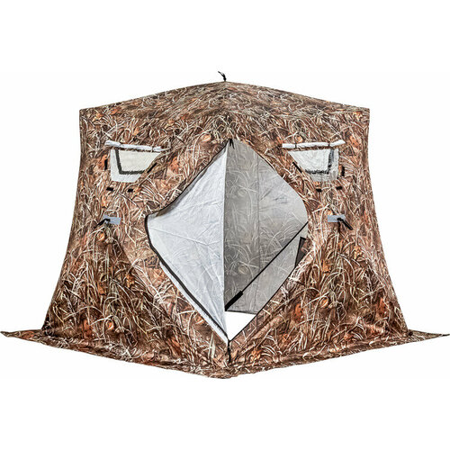 Палатка для рыбалки 4-местная HIGASHI CAMO PYRAMID, зимняя, -25