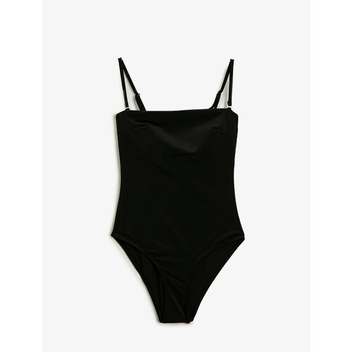 фото Купальник koton, размер 34, черный