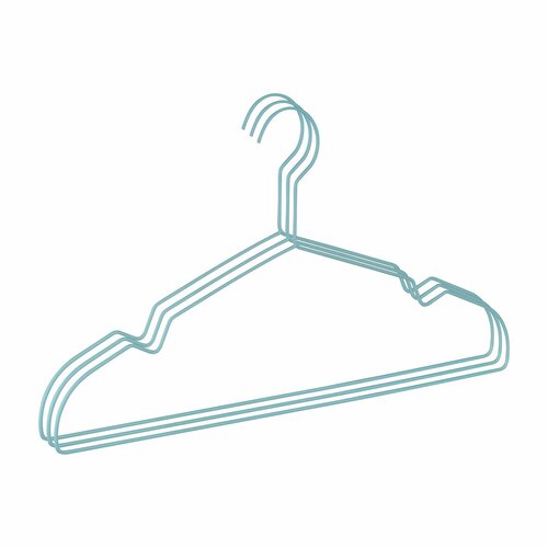 Набор вешалок Biruza 3 шт 394х028х202 см цвет бирюзовый 370₽