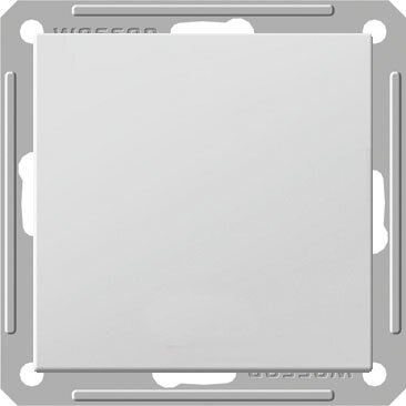 фото Wessen 59 слоновая кость Выключатель 1 клавишный 16А (сх.1)