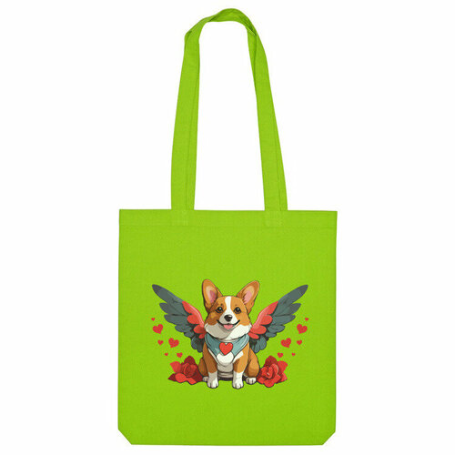 фото Сумка шоппер us basic, зеленый