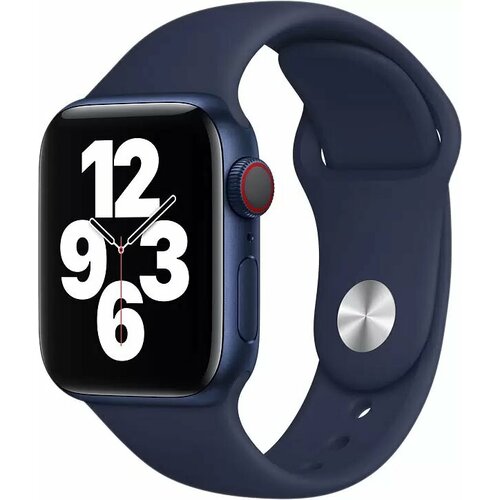 Ремешок Apple Watch 44 мм Sport Band Deep Navy