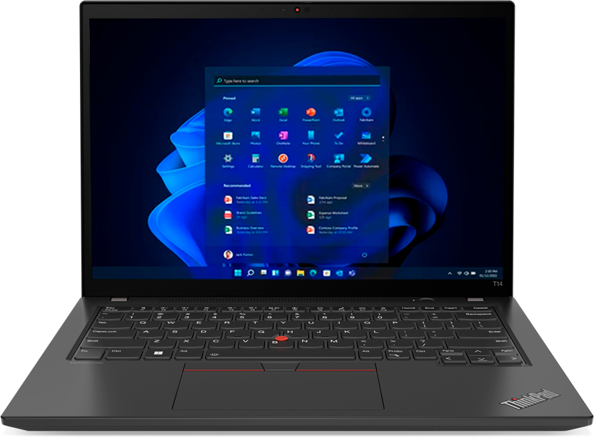 Ноутбук Lenovo ThinkPad T14 Gen 4 14" WUXGA IPS/Core i7-1355U/16GB/512GB SSD/Iris Xe Graphics/LTE Ready/Win 11 Pro/RUSKB/черный (21HD004MRT)