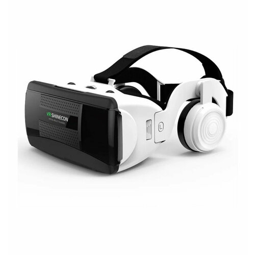 VR очки виртуальной реальности для смартфона Shinecon G06EB Белые