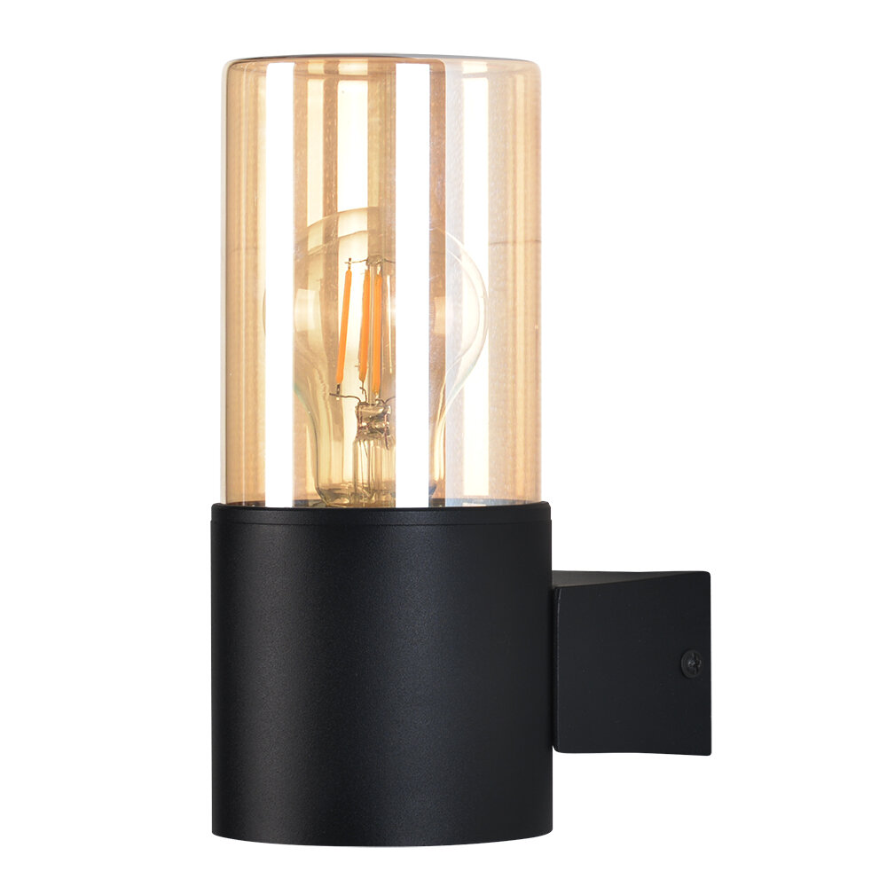 Уличный настенный светильник Arte lamp SEGINUS A6515AL-1BK / E27 / 1х40Вт / IP54 / черный