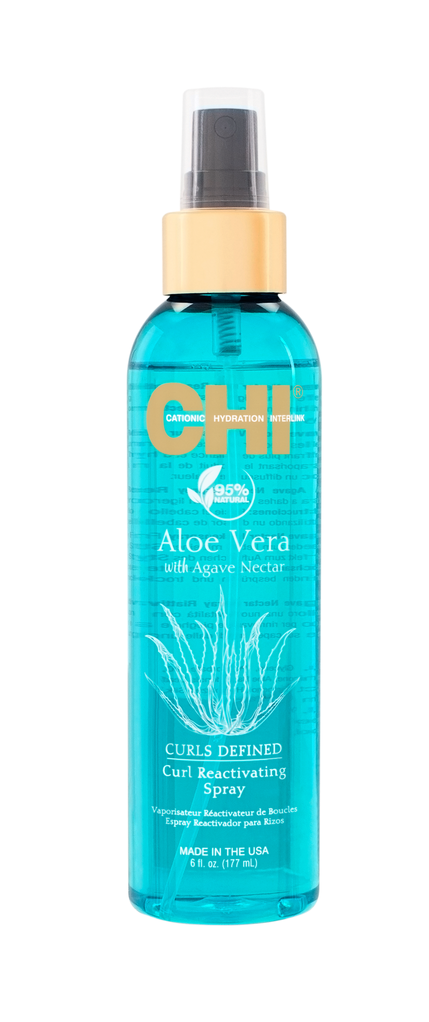 CHIAVRS6 Спрей для вьющихся волос CHI Aloe Vera with Agave Nectar, 177 мл