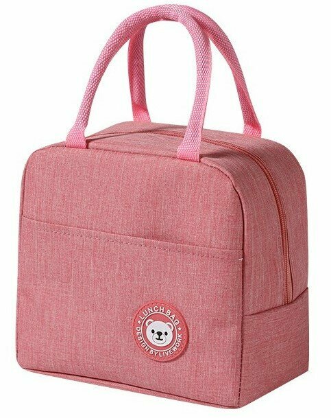 фото Сумка холодильник R-MAX объемом 6 литров, крепкими водонепроницаемыми швами для сохранения продуктов в тепле или холоде, бордовая