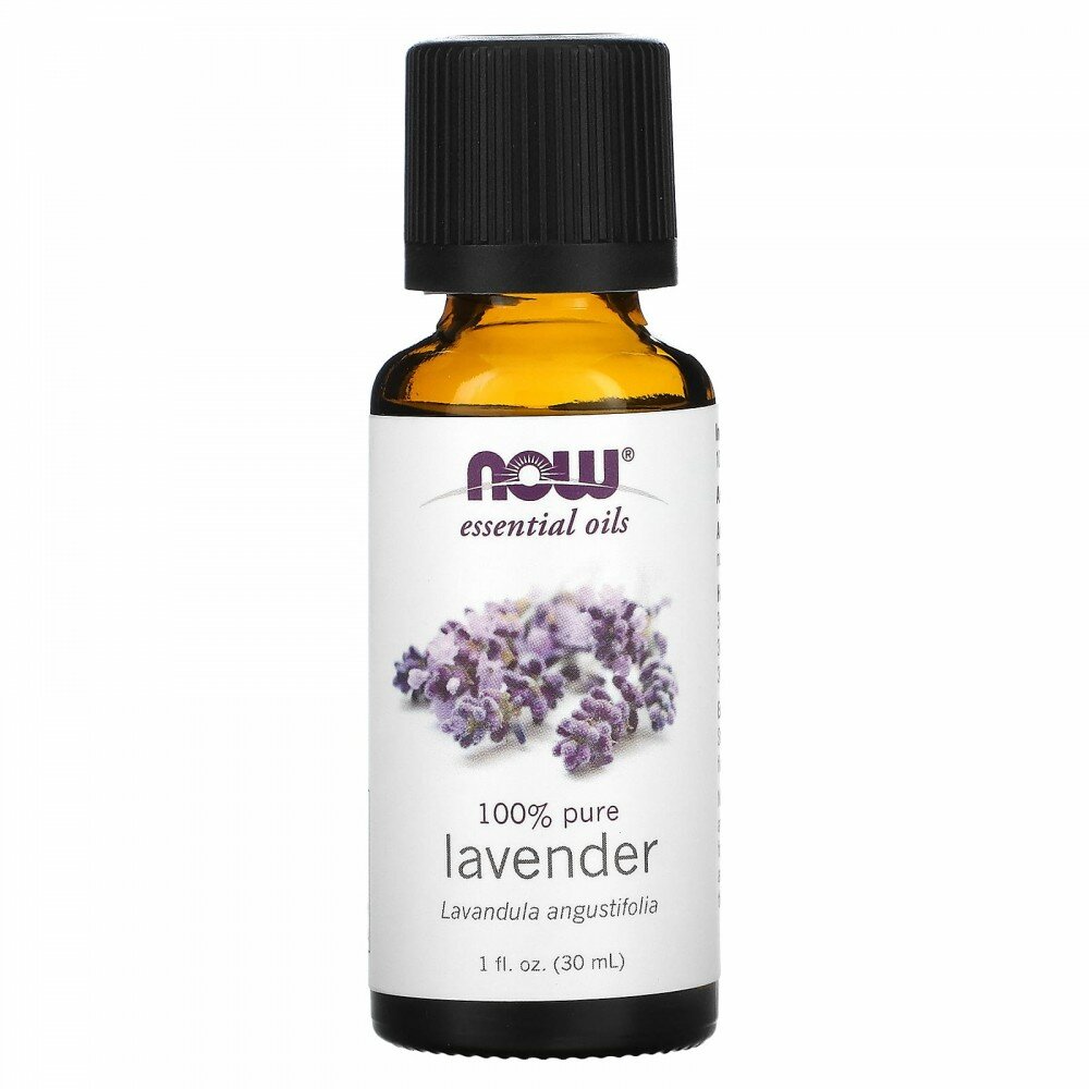 NOW Essential Oils Spike Lavender (Эфирные масла лаванда) 30 мл