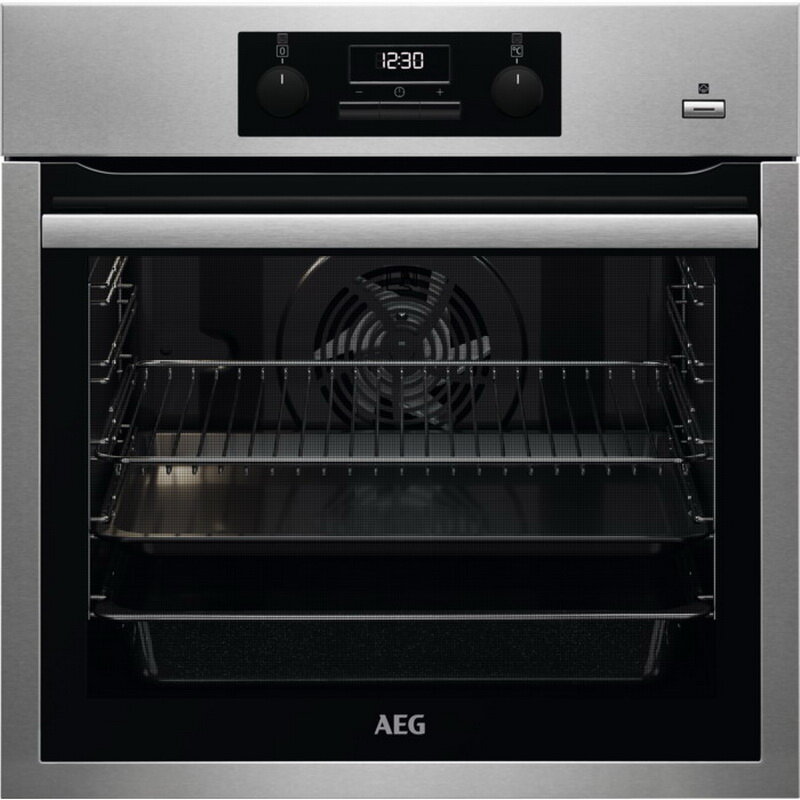 фото Духовой шкаф AEG BEB 351111B с функцией пара SteamBake 6000 черный