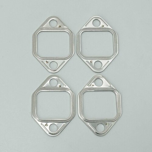 Прокладка выпускного коллектора MMC CANTER 4D30-36, TONYCO (металл) (комплект из 4 шт)