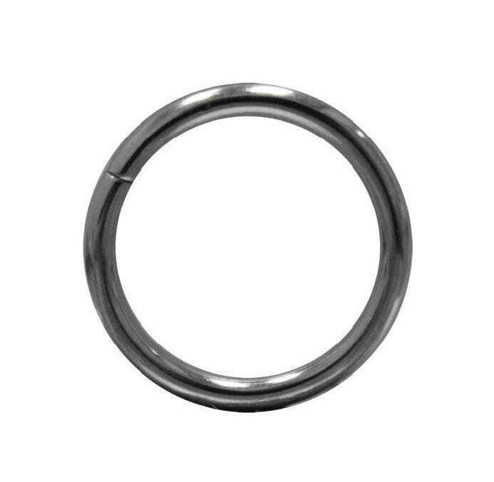 Соединительные кольца айрис Разъемные, 15х2 мм, цвет Никель, 816B-001, 100 шт