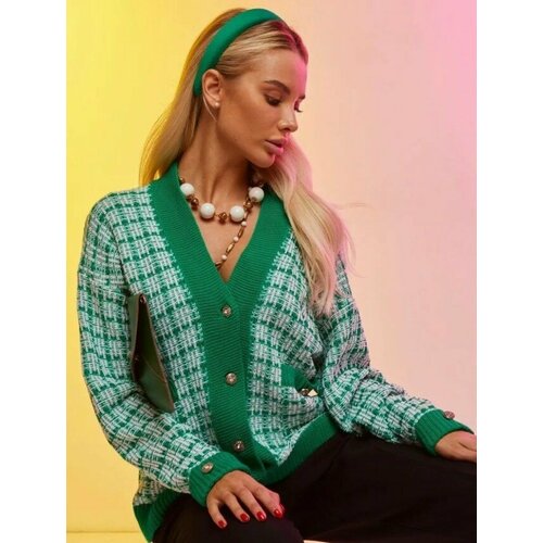 Кардиган Only you, размер M, зеленый