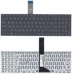 Клавиатура для Asus K750J, русская, черная, плоский Enter