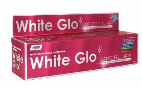 Набор из 3 штук Зубная паста White Glo отбеливающая мицеллярная 100гр