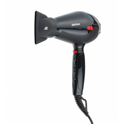 Фен для волос профессиональный с ионизацией 2200 Вт черный DEWAL SPECTRUM 439900₽