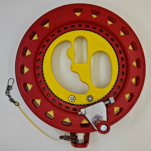 Катушка управления воздушным змеем, цвет: красный ручка управления воздушным змеем пластиковая с леером