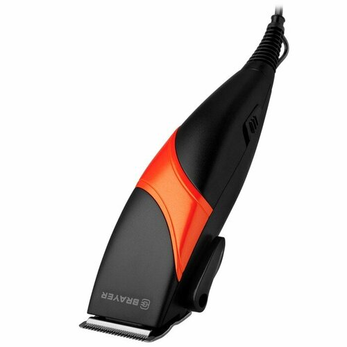 Машинка для стрижки BRAYER 3433BR 15 Вт 36912 мм нерж сталь от сети чёрно-оранжевая 190700₽
