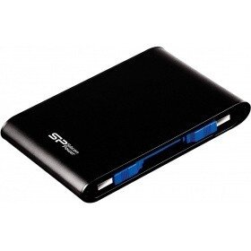 Portable Hard Disk Silicon Power Armor A80 2Tb, USB 3.1 , Water-dust proof, Anti-shock, USB 3.1 , Black (SP020TBPHDA80S3K)