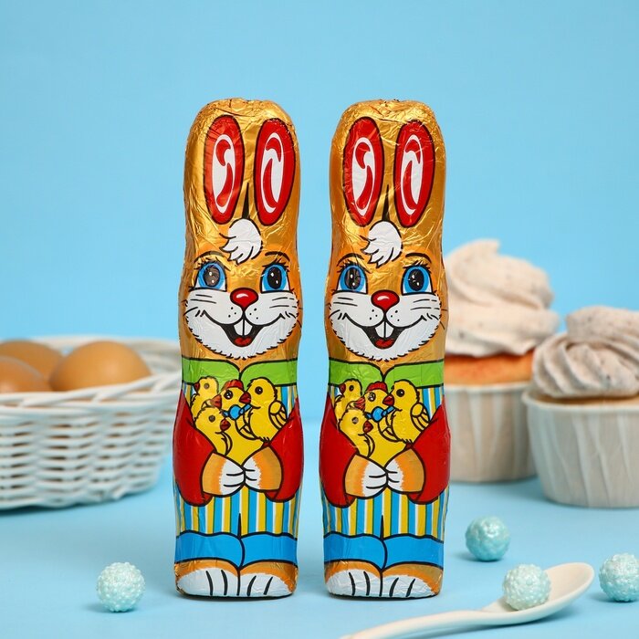 Молочный шоколад Easter bunnies, 120 г