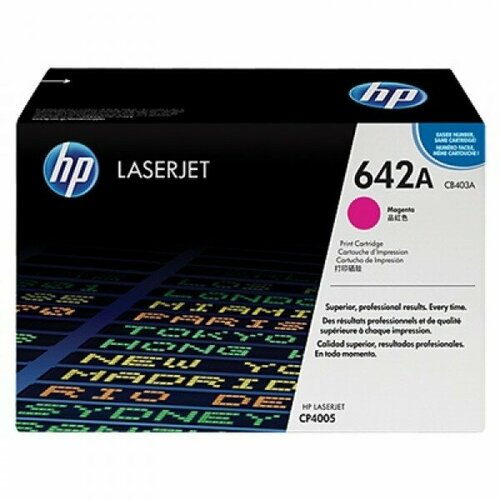 CB403A HP 642A Картридж для HP Color LaserJet 4005, Magenta 7500стр. картридж hp cb403a