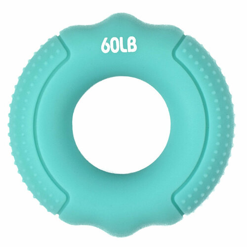 Эспандер тренажер кистевой силиконовый кольцевой нагрузка 60 LB или 27 кг 310₽