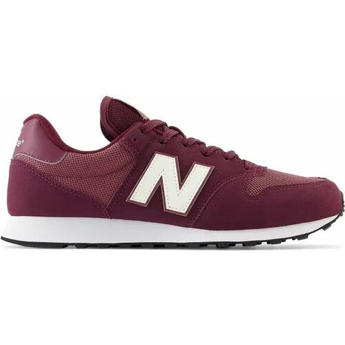 Кроссовки New Balance 500, полнота D, размер 11.5US, бордовый