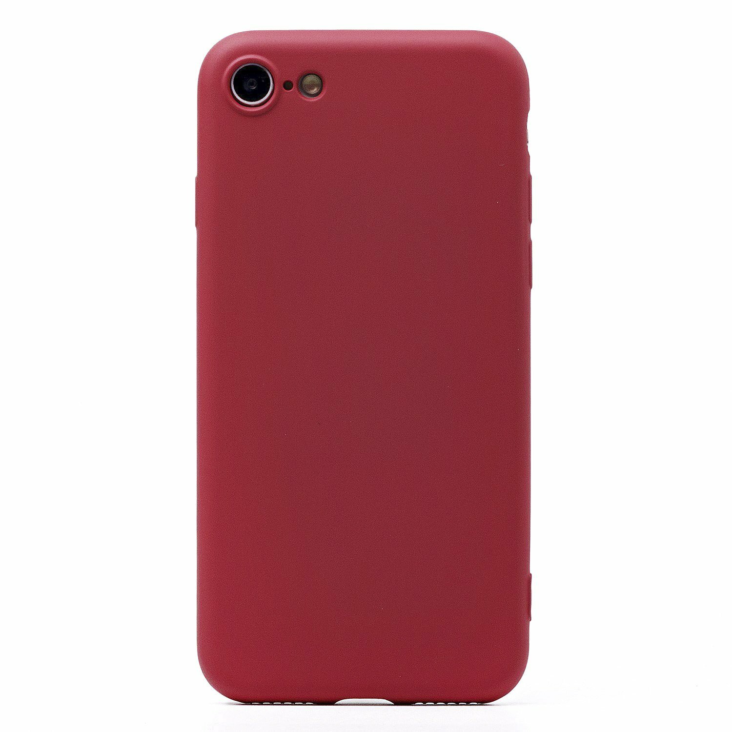 фото Чехол для iPhone 7, 8 силиконовый Soft Touch 2 <темно-зеленый>