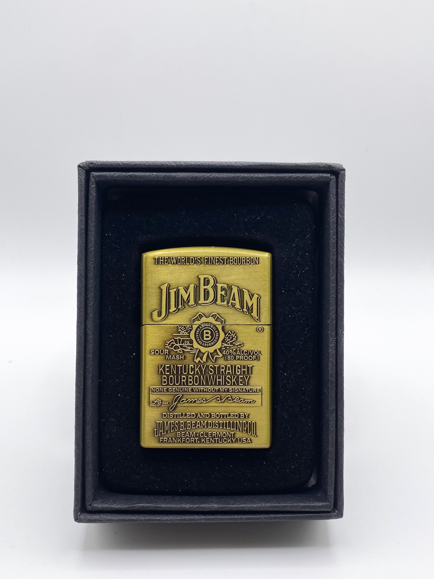 Газовая зажигалка Zippo Jack Daniel's gold